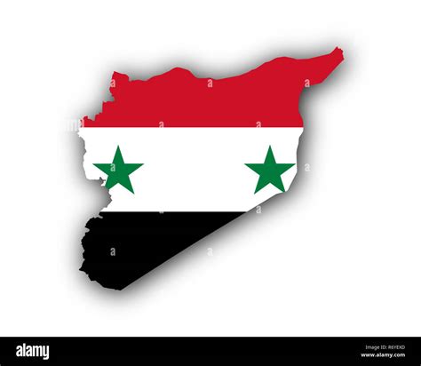 Syria map 3d hi-res stock photography and images - Alamy