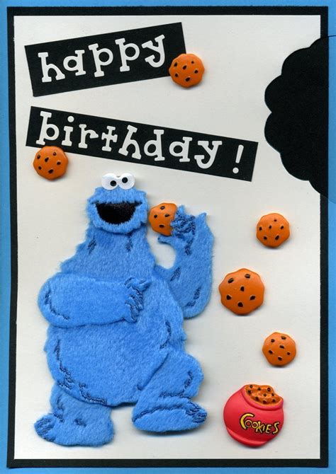 Cookie Monster Happy Birthday