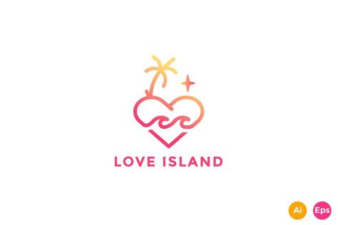 Love Island Logo Template