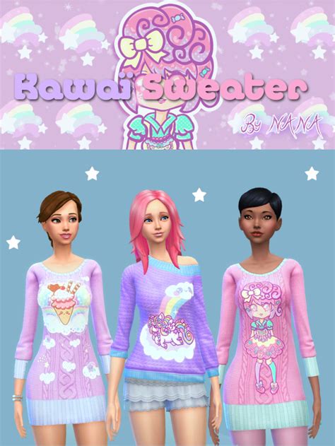 Sims 4 Cc Kawaii Clothes