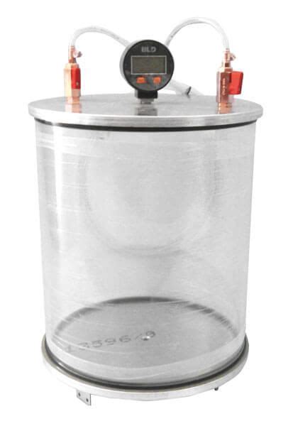 Large Vacuum Chamber for Rapid Chloride Permeability Tester - Gilson Co.