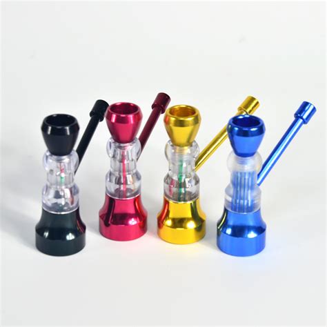 High Quality Mini Hookah for Smoking Weed Metal Smoking Water Pipe With ...