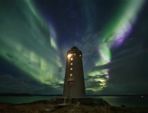 lighthouse where to see northern lights in iceland | See the northern ...