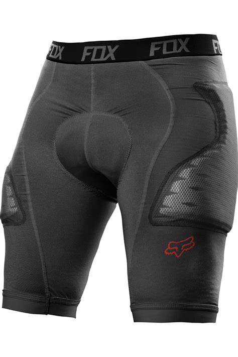 FOX Racing Titan Race Shorts with Protection : Police Bike Store