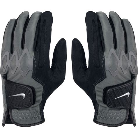 Nike Mens All Weather II Regular Black Golf Gloves