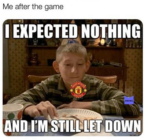 Manchester United fans right now | Manchester united fans, Football memes, Manchester united