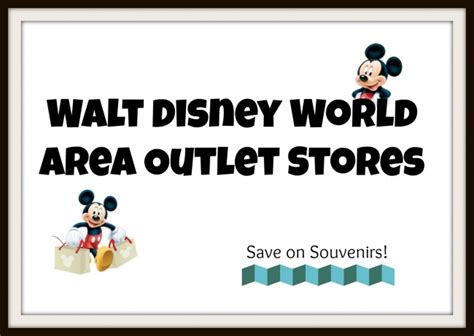 Outlet Stores | Walt Disney World | Outlet Shopping Destination