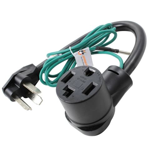 Dryer Adapter Cord NEMA 10-30P Male to 14-30R Female | 30A 250V, 1.5FT – Journeyman-Pro