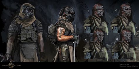 Sebastian Ciaffaglione - Kabal Concept art