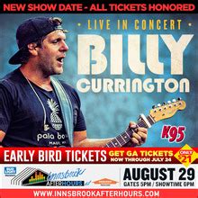 Billy Currington Tickets, Tour Dates & Concerts 2025 & 2024 – Songkick