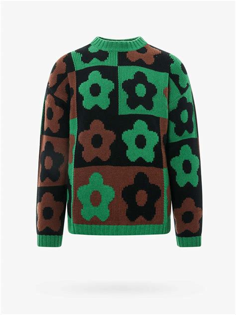 Kenzo Paris Sweater Green Mens Kenzo