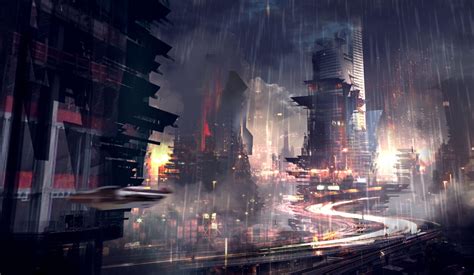 Sci-Fi City Wallpapers - Top Free Sci-Fi City Backgrounds - WallpaperAccess