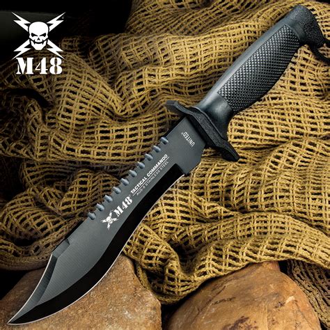 M48 Tactical Commando Knife | BUDK.com - Knives & Swords At The Lowest Prices!