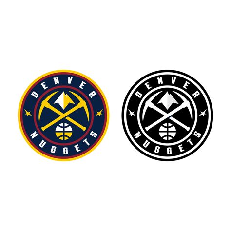 Denver nuggets logo vector 26377420 Vector Art at Vecteezy