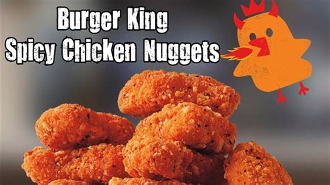 Burger King Spicy Chicken Nuggets Review - Burger Poster