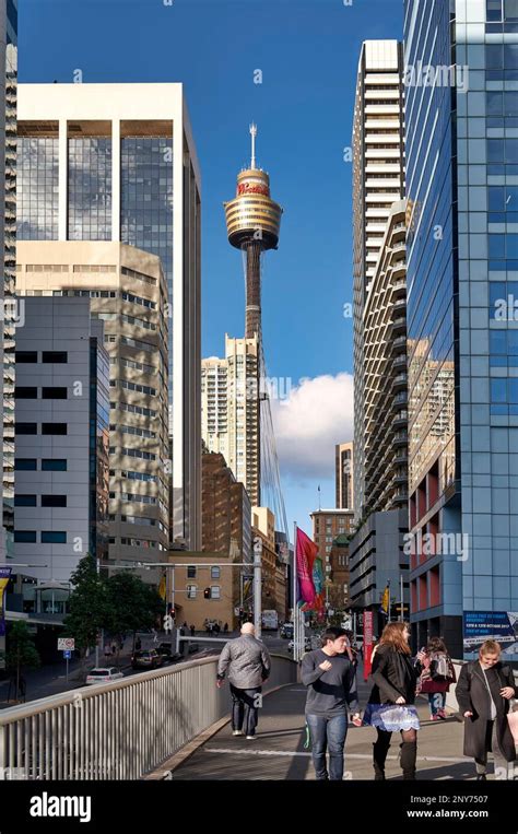 The Sydney Tower Centrepoint. Australia Stock Photo - Alamy