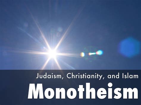 Monotheism by Abraham Callahan