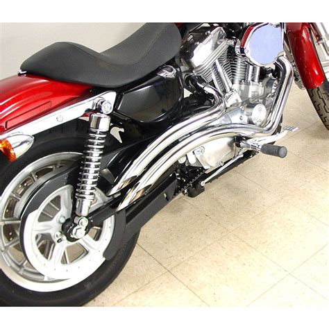 V-Twin Chrome Curvado Exhaust for 1986-2016 Harley Sportster - Get ...