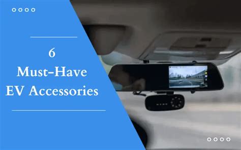 6 Must-Have EV Accessories (Best Electric Car Accessories) - Tripversed