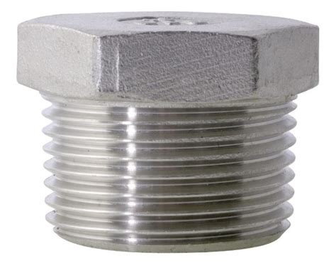 NPT Hexagon Plug 150LB 316 Stainless Steel - NERO Pipeline Connections Ltd