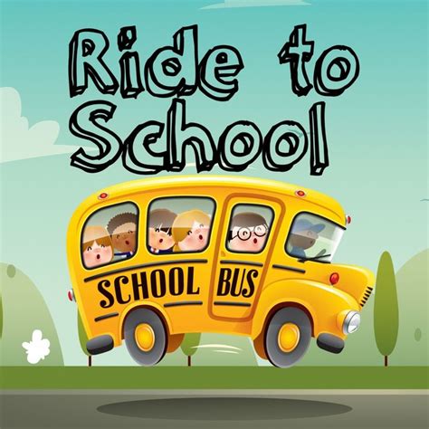 Ride to School | School bus, School, Back to school