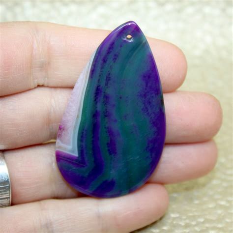 Natural Agate Slices, Big Pendants, Gemstone Pendants, Drilled Gemstone, Absolutely beautiful ...