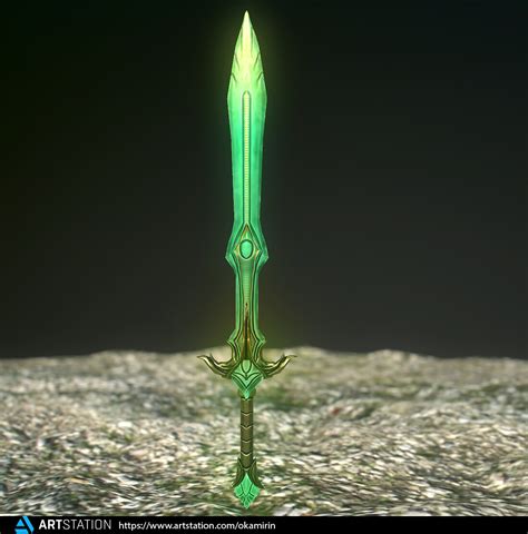 ArtStation - Glass Sword - Skyrim FanArt