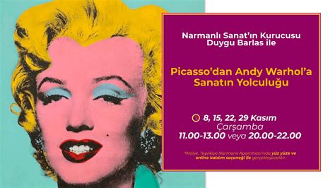 Picasso'dan Andy Warhol'a : Sanatın Yolculuğu - Narmanlı Sanat