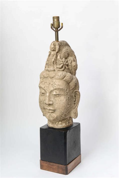 James Mont Buddha Table Lamp at 1stDibs | james mont lamps, vintage buddha lamp