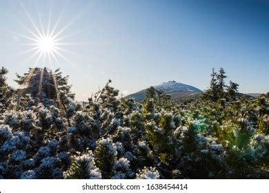 Snezka Sniezka Highest Mountain Czech Republic Stock Photo (Edit Now ...