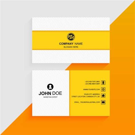 Abstract professional colorful business card template background 246857 Vector Art at Vecteezy