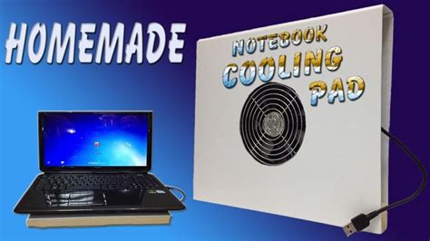 How to make Laptop cooling Pad | Homemade Laptop Cooler | DIY | LifeHack | Laptop cooling pad ...