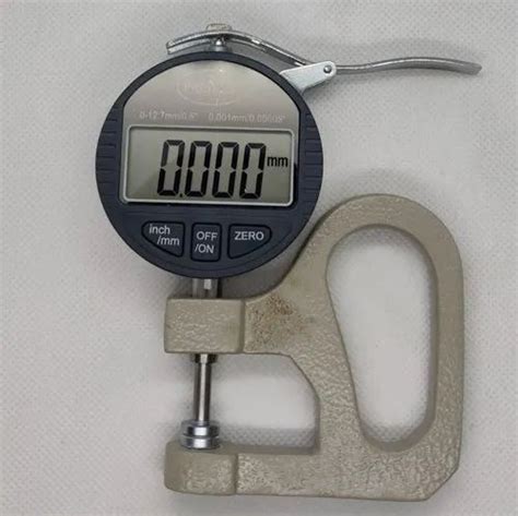 Dial, Digimatic Indicators & Thickness Gauge - Polythene Thickness ...