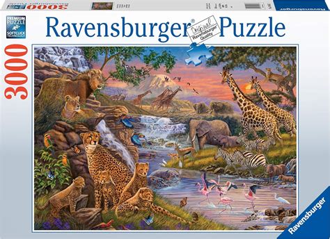 Ravensburger Animal Kingdom 3000 Piece Jigsaw Puzzle for Adults & Kids ...