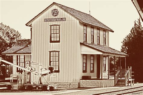 Vintage Train Station Photograph by Roberta Byram - Fine Art America