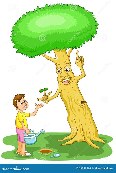 Help The Tree Save The World Royalty Free Stock Photography - Image: 20380907