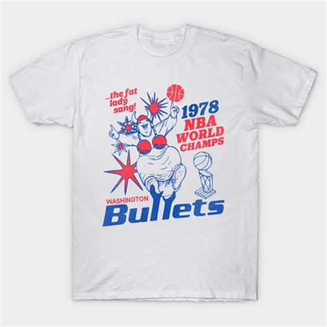 Defunct Washington Bullets 1978 World Champs - Basketball - T-Shirt ...