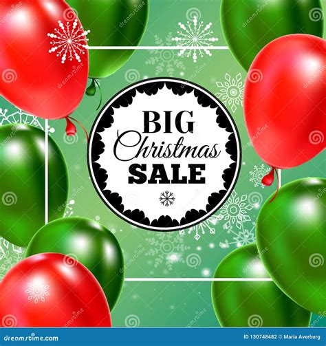 Christmas Sale Banner. Vector Illustration Stock Vector - Illustration ...