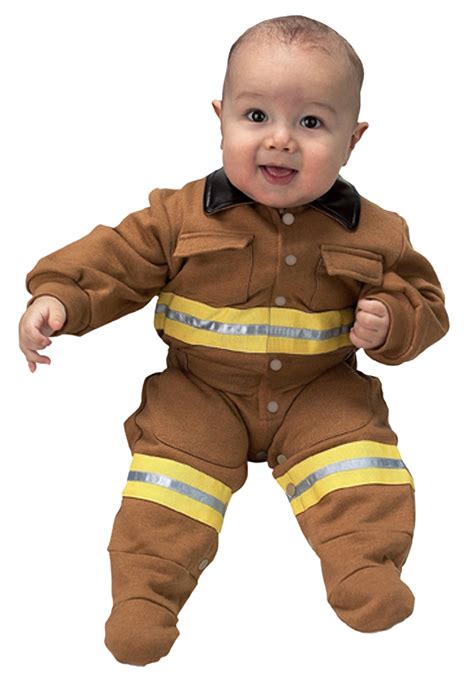 Infant Firefighter Uniform Costume