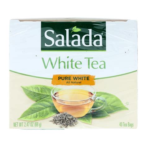 Salada 100% Pure White Tea 40 Tea Bags - Walmart.com