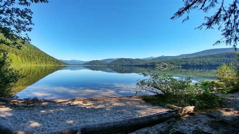 Priest Lake Has a Secluded Beach On Navigation Trail In Idaho The ...