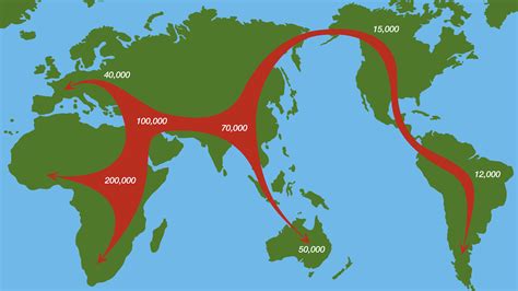 mít Poštovní směrovací číslo Honosné human migration from africa map suchý Šílenství kytice