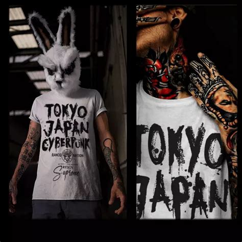 CYBERPUNK T-SHIRT TOKYO Japanese Graffiti anime Japan neo tokyo size S ...