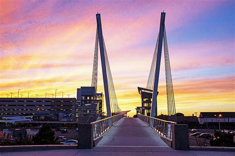 Wonderland Bridge Sunset Revere Beach Revere Massachusetts Photograph ...