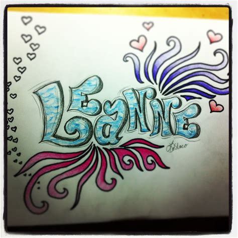 My name (doodle) Art by LeAnne DeShazo | Doodle art, Doodles, Art