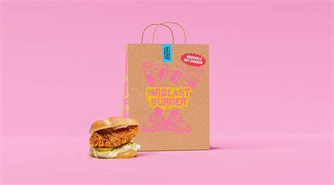 Mr. Beast Burger Branding — Enlisted Design Burger Branding, Brand Packaging, Meals For One ...