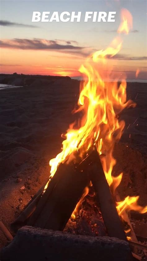 BEACH FIRE | Beach pictures, Beach fire, Ocean sunset photography