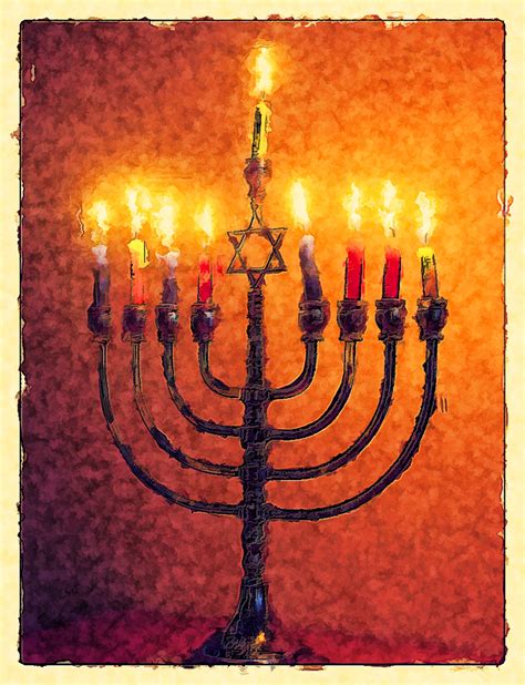 Hanukkah Menorah Free Stock Photo - Public Domain Pictures