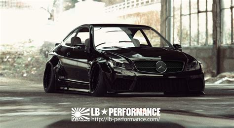 Liberty Walk Preview Their Widebody Kit For Merc C63 AMG Coupe