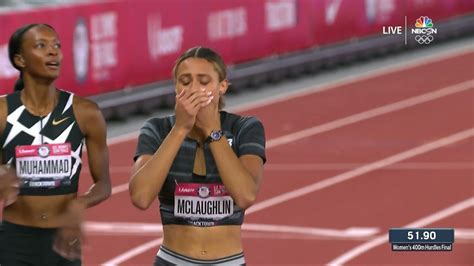 Sydney Mclaughlin Sydney Mclaughlin Smashes 400m Hurdles World Record ...